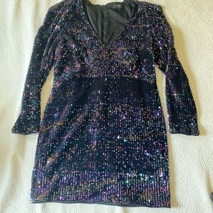 XL Sequin mini dress